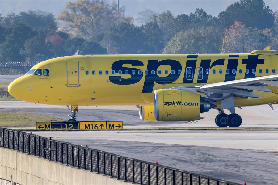 Spirit Airlines aerolínea estadounidense de bajo coste se declara en quiebra