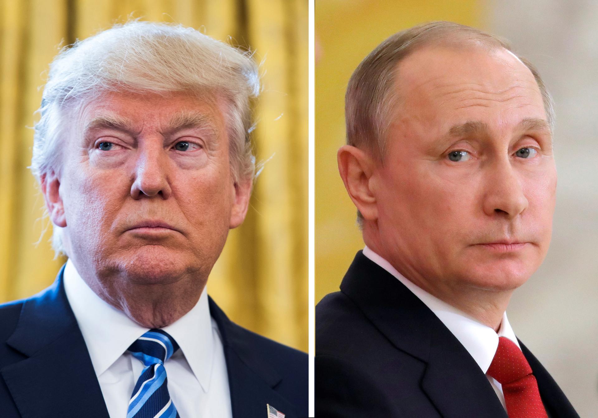 Roces sobre Ucrania entre Trump y Putin en su primera llamada