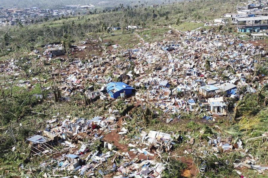 Ciclón Chido deja al menos 15 muertos en Mozambique