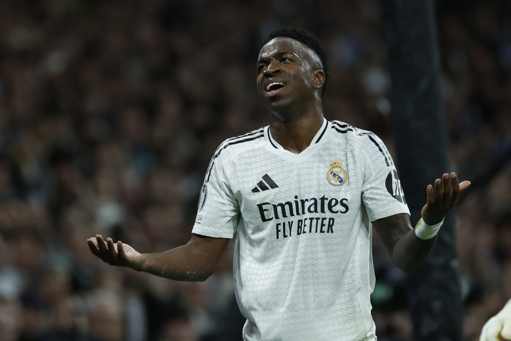 Vinícius se perderá la última jornada de la ‘Champions’ por acumulación de tarjetas