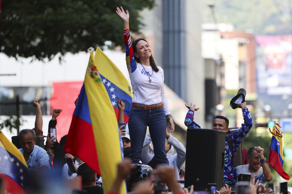 María Corina Machado recupera su libertad tras ser arrestada por la dictadura de Maduro