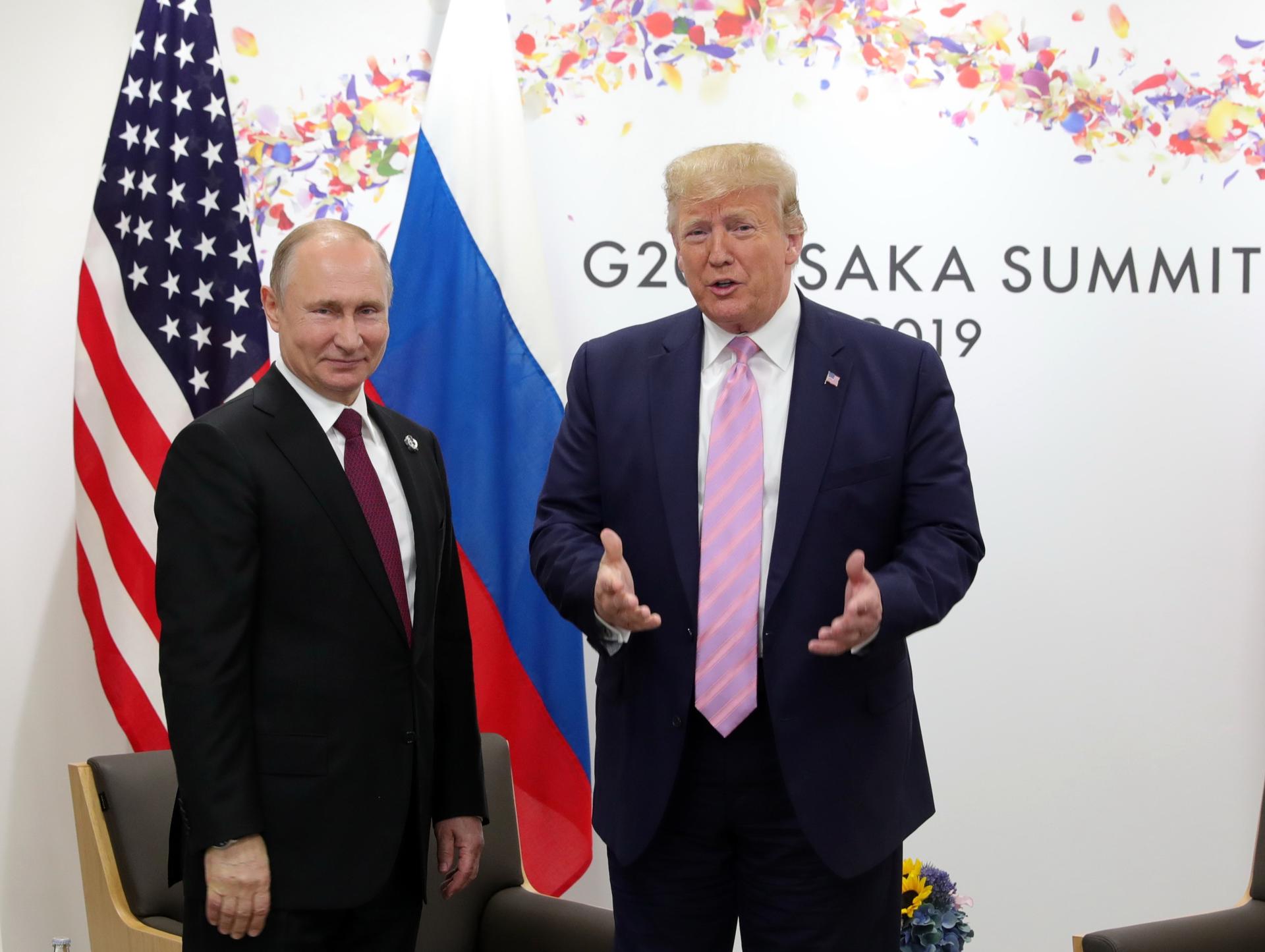 El Kremlin no pone condiciones para reunión entre Putin y Trump sobre Ucrania