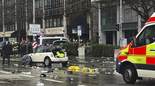 15 heridos en un atropello contra una manifestación en Munich