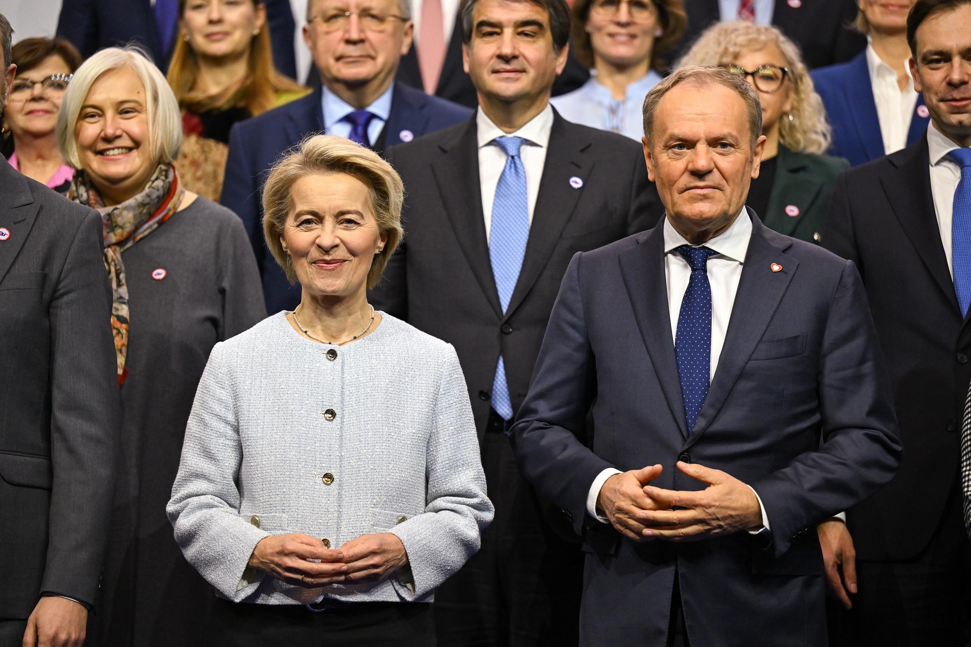 Von der Leyen: Europa está preparada para actuar "con firmeza" si Trump impone aranceles