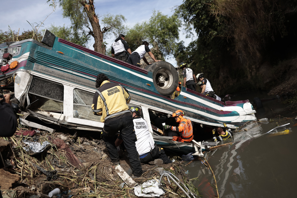 Tragedia en Guatemala: al menos 51 muertos en un accidente de autobús