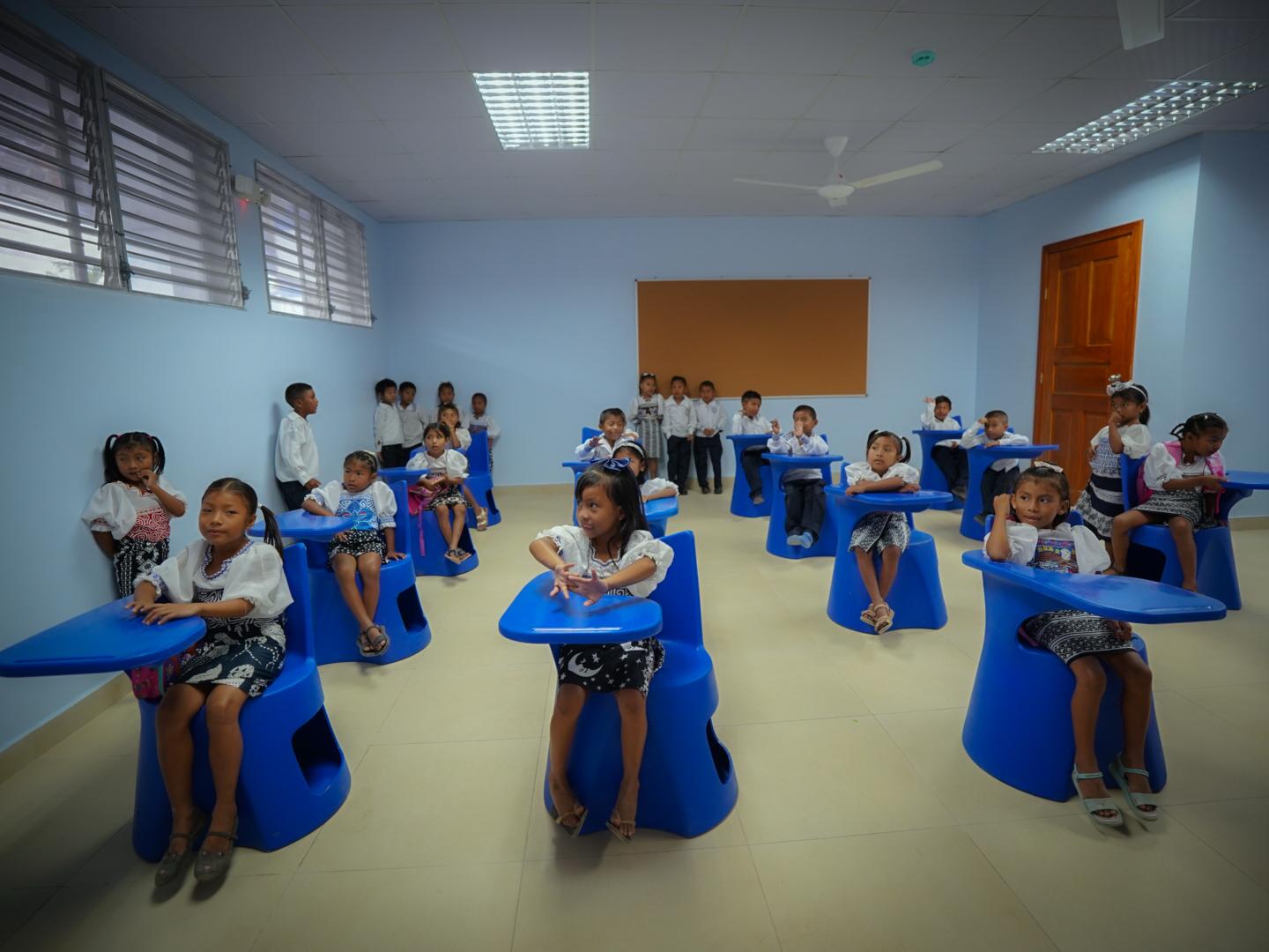 Reabren el Centro Educativo en la comunidad de Akua Yala