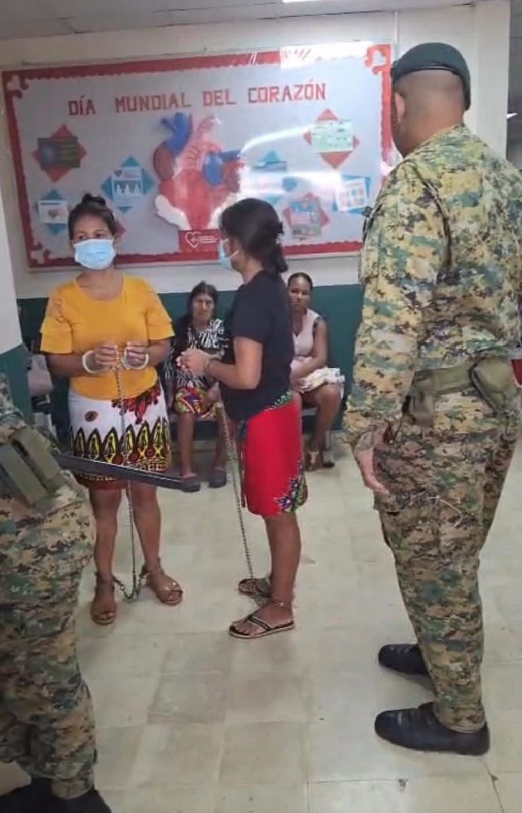 Se entregan cacique y líderes indígenas vinculados a la privación de libertad de la agente de SENAFRONT