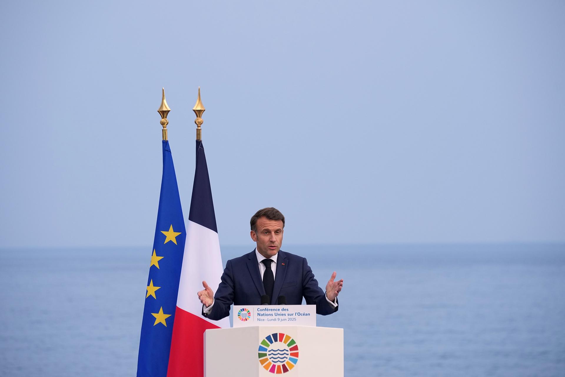 Macron: El bloqueo humanitario de Gaza es una "vergüenza"