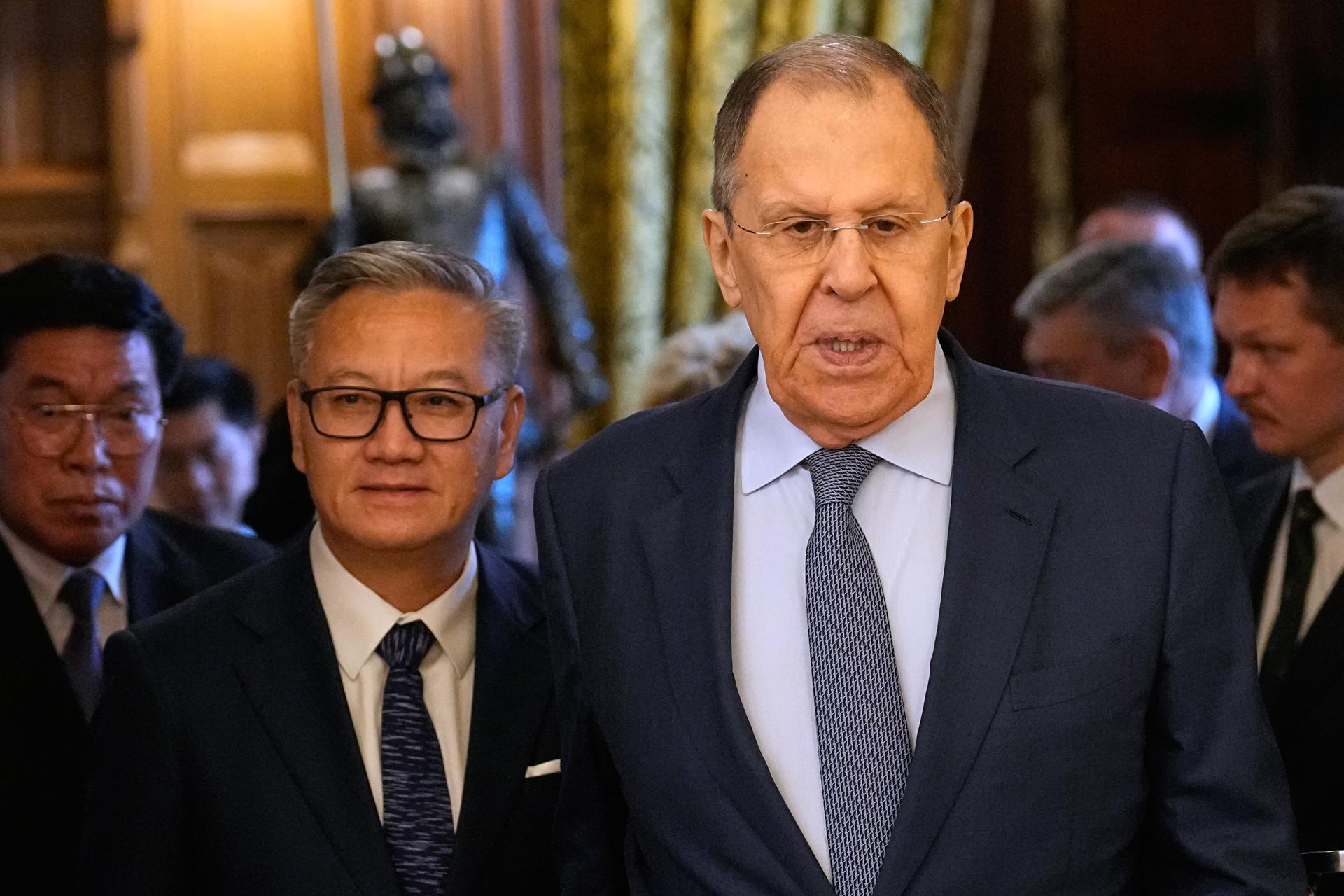 Lavrov resta importancia al aumento del gasto de la OTAN para la seguridad rusa