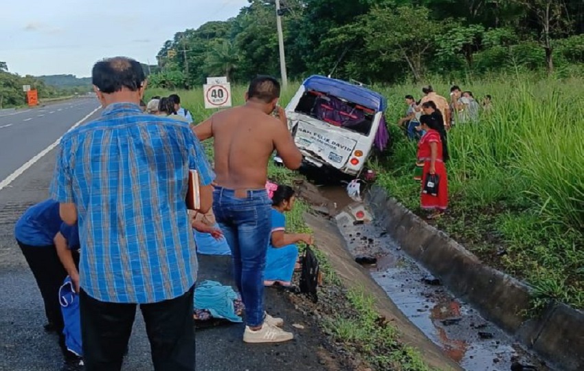 Accidente en San Lorenzo deja 28 heridos, cuatro de ellos en estado grave