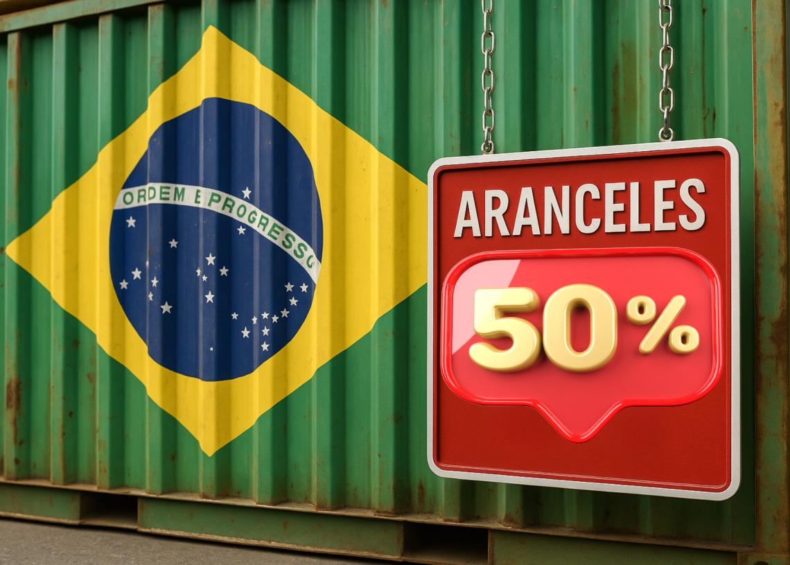 Brasil lanza paquete de ayuda de $5,556 millones tras sanciones arancelarias de Trump