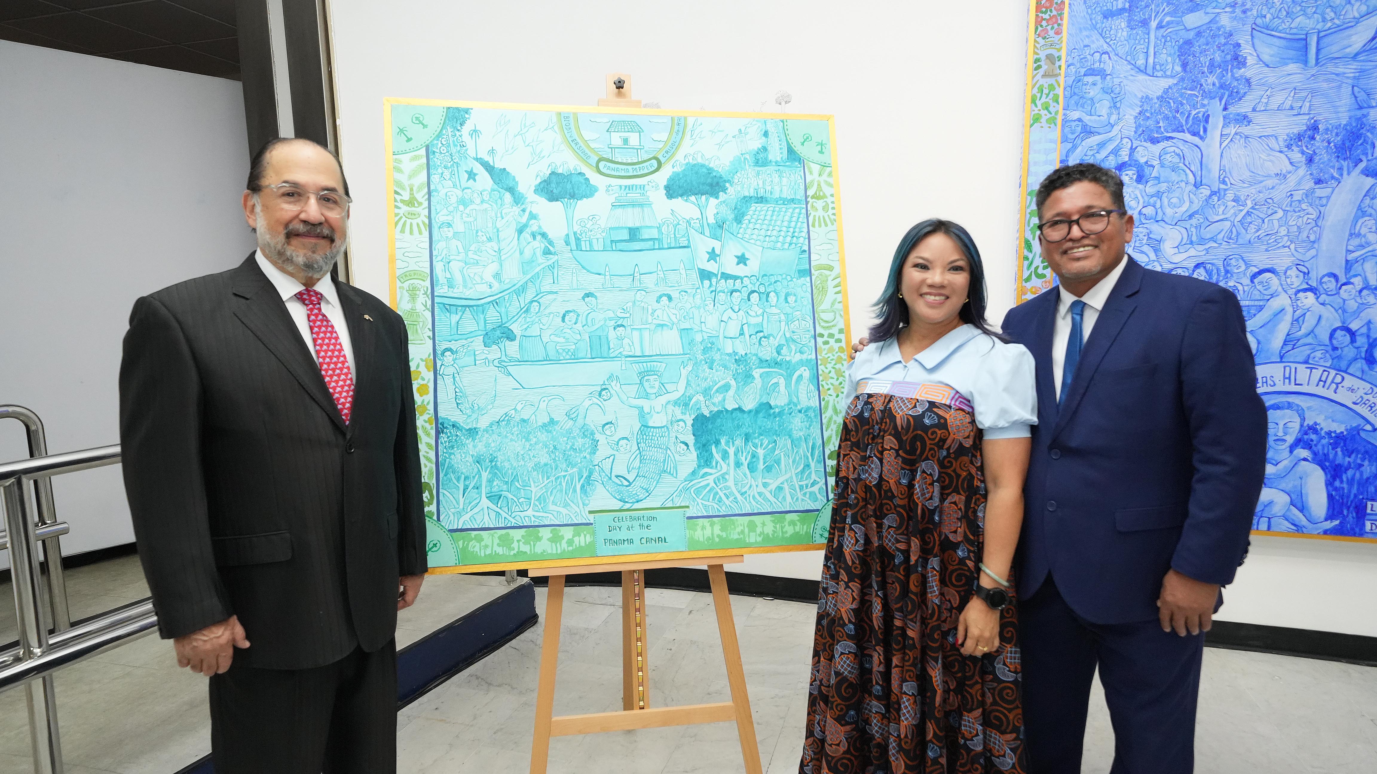 BANCONAL inaugura "Ciudad Aristidiana", del maestro Aristides Ureña Ramos