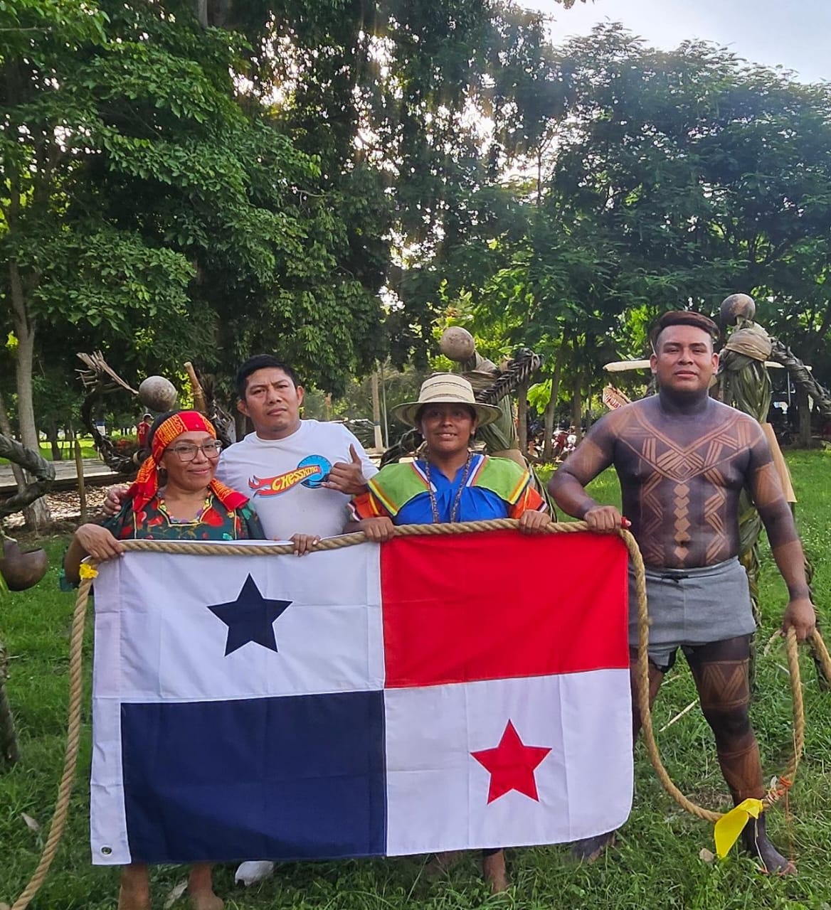 Atletas indígenas panameños lograron medallas en juegos ancestrales de Colombia