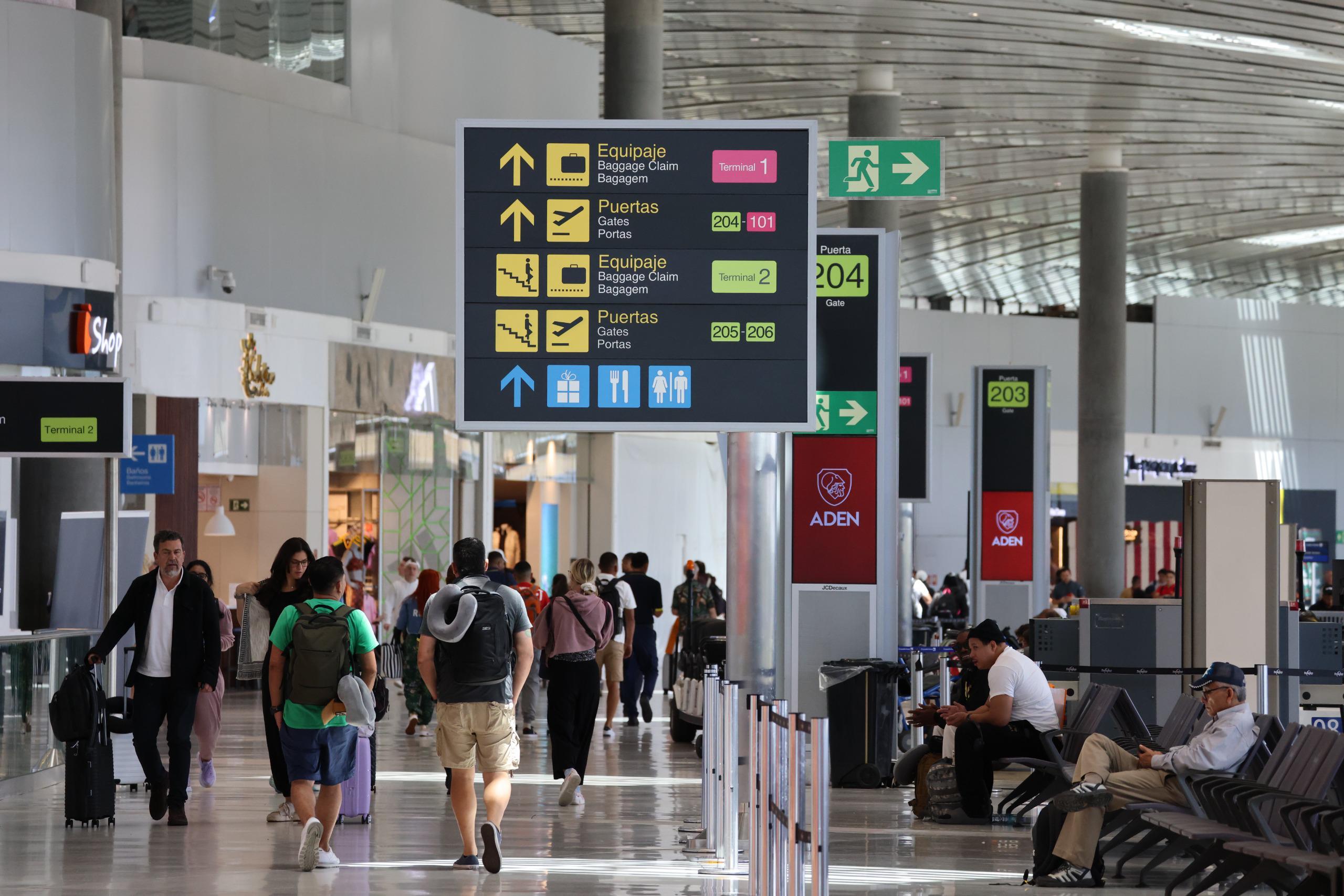 Más de 13.7 millones de pasajeros pasaron por el aeropuerto de Tocumen en lo que va del 2025