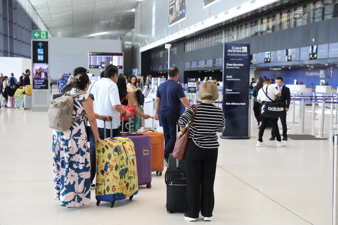 Aeropuerto de Tocumen supera los 11.9 millones de pasajeros en siete meses