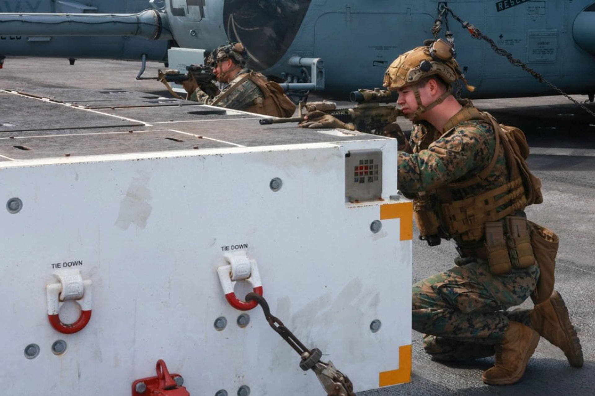 Ejército de EE UUU publica imágenes de su despliegue cerca de Venezuela