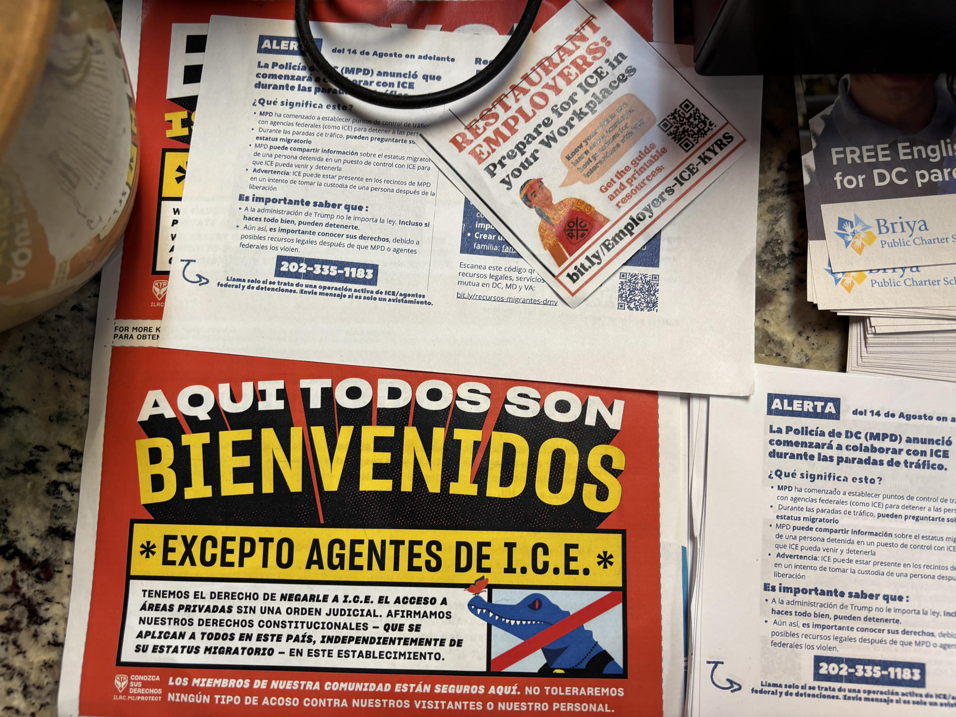 Mount Pleasant, un barrio latino en Washington "paralizado" por el miedo a las redadas