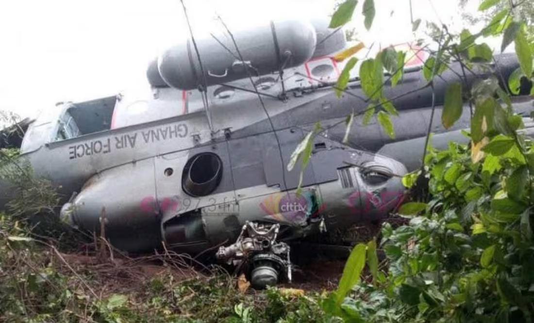 Dos ministros de Ghana mueren en accidente de helicóptero militar