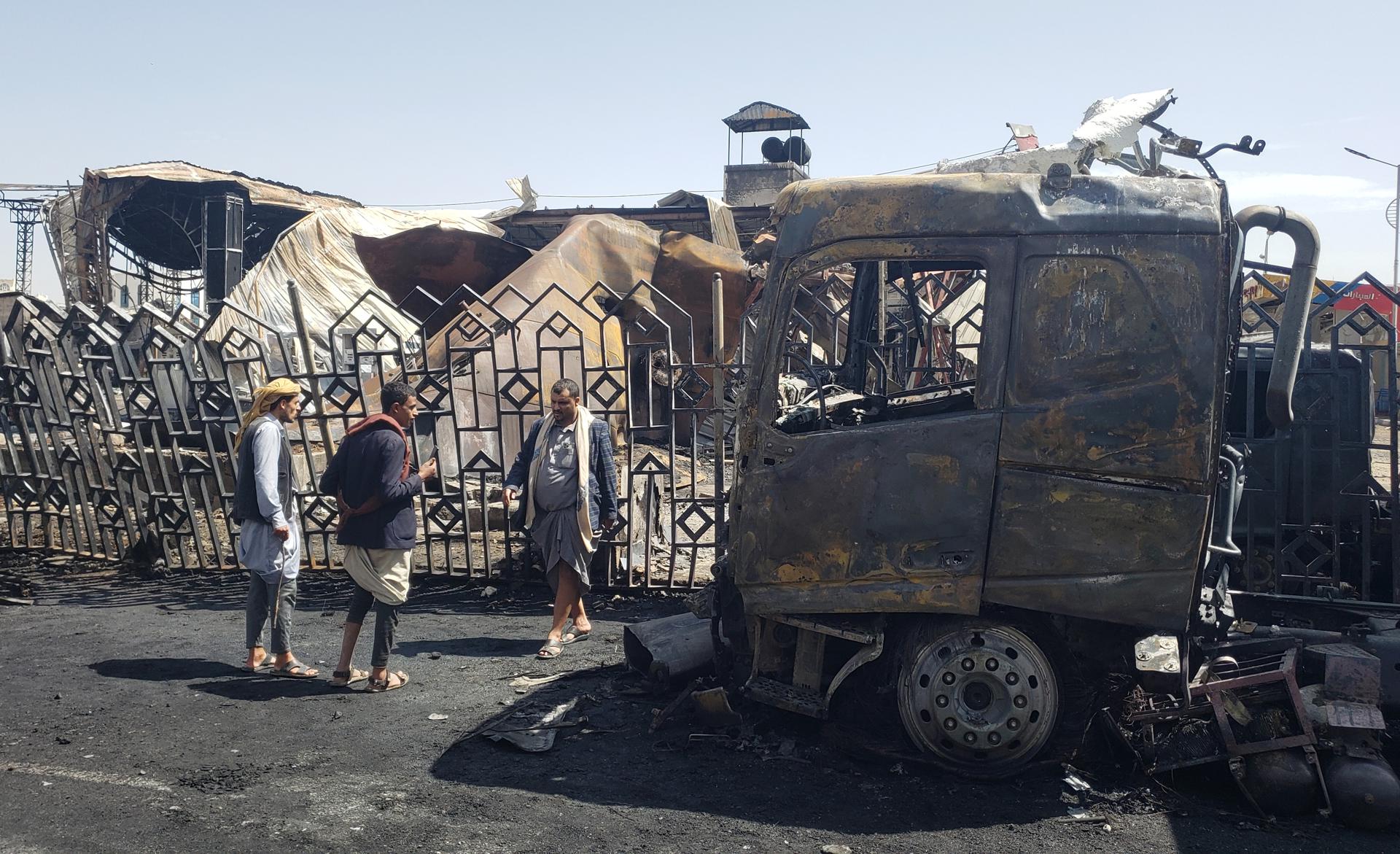 Hutíes del Yemen elevan a 10 los muertos en los ataques de Israel contra Saná