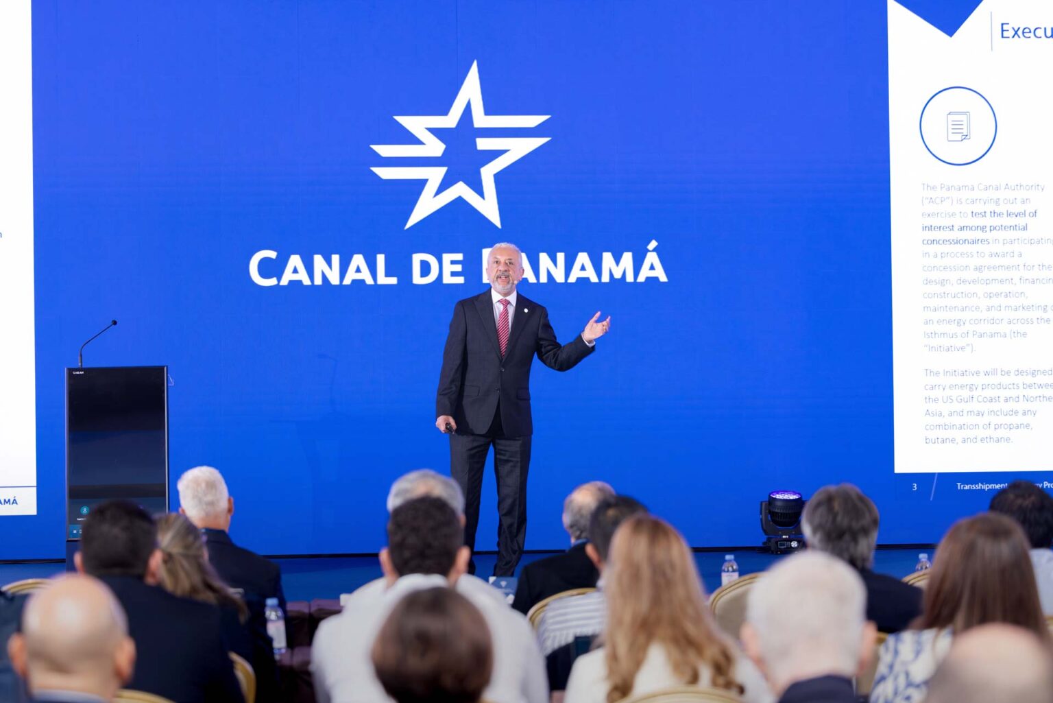 Canal inicia proceso para concesionar gasoducto interoceánico