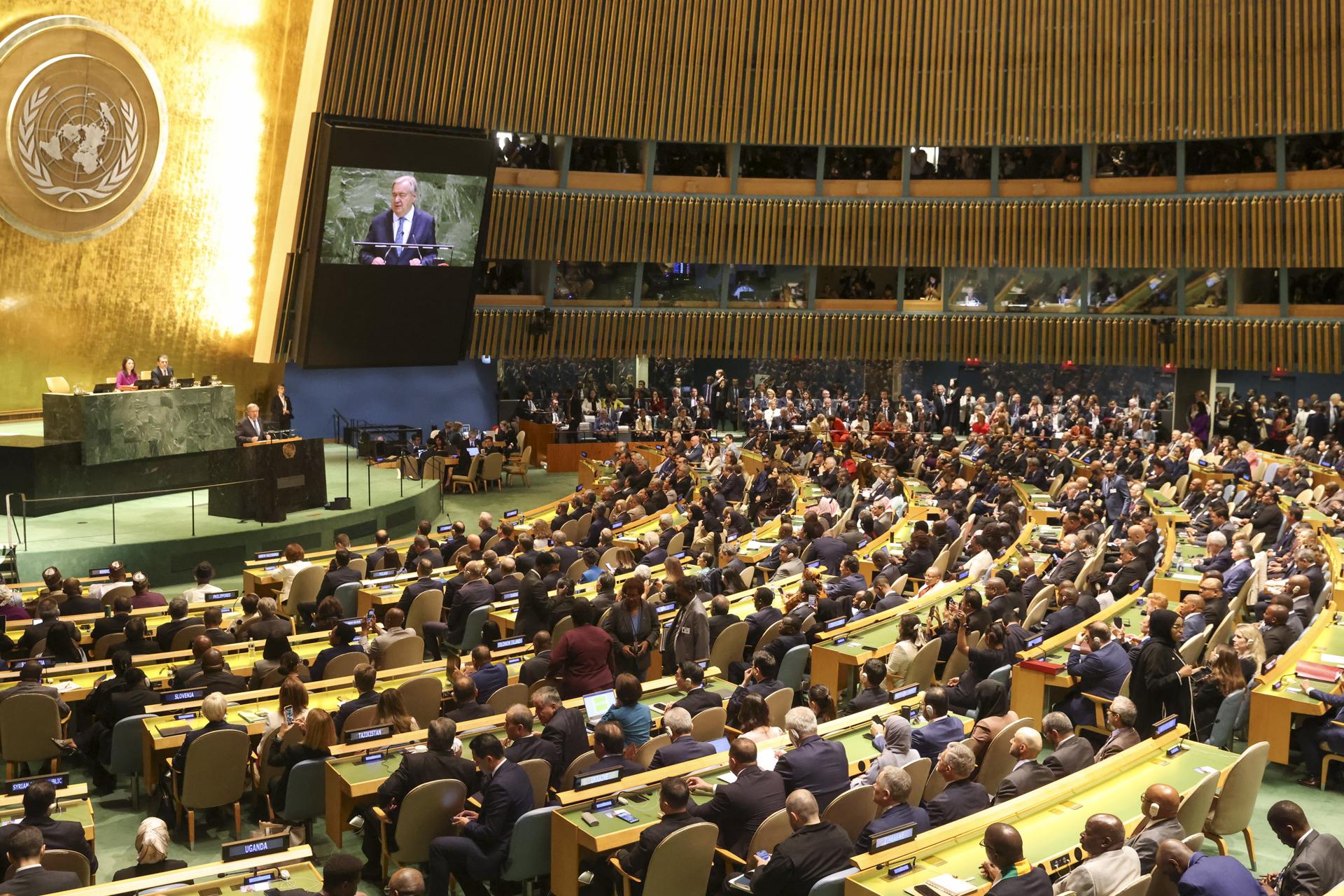 ONU abre su 80 sesión de la Asamblea General, la más trascendental para Palestina