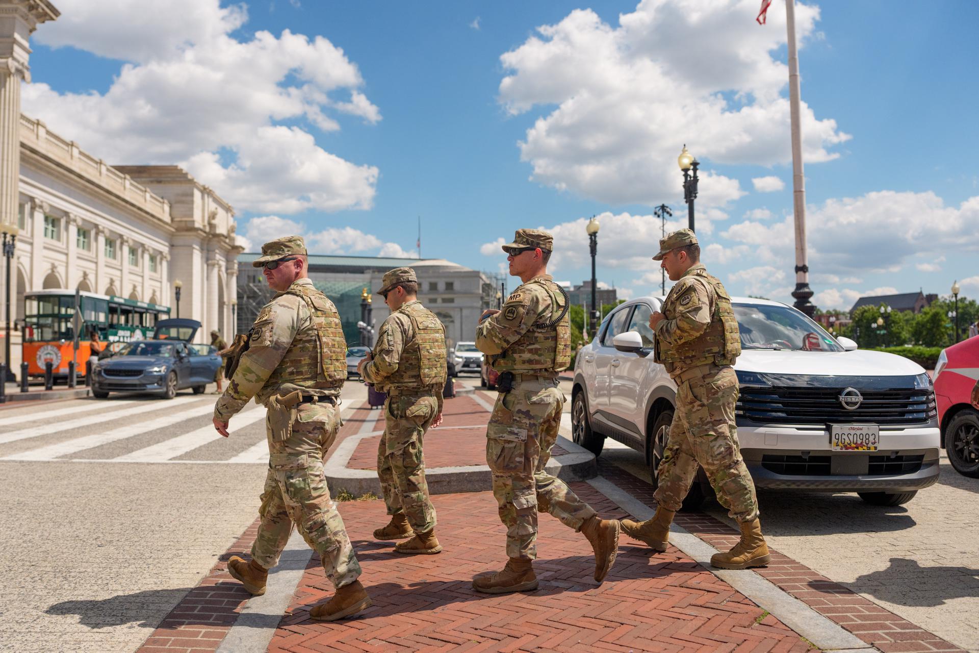 Washington DC demanda a Trump por el despliegue ilegal de la Guardia Nacional
