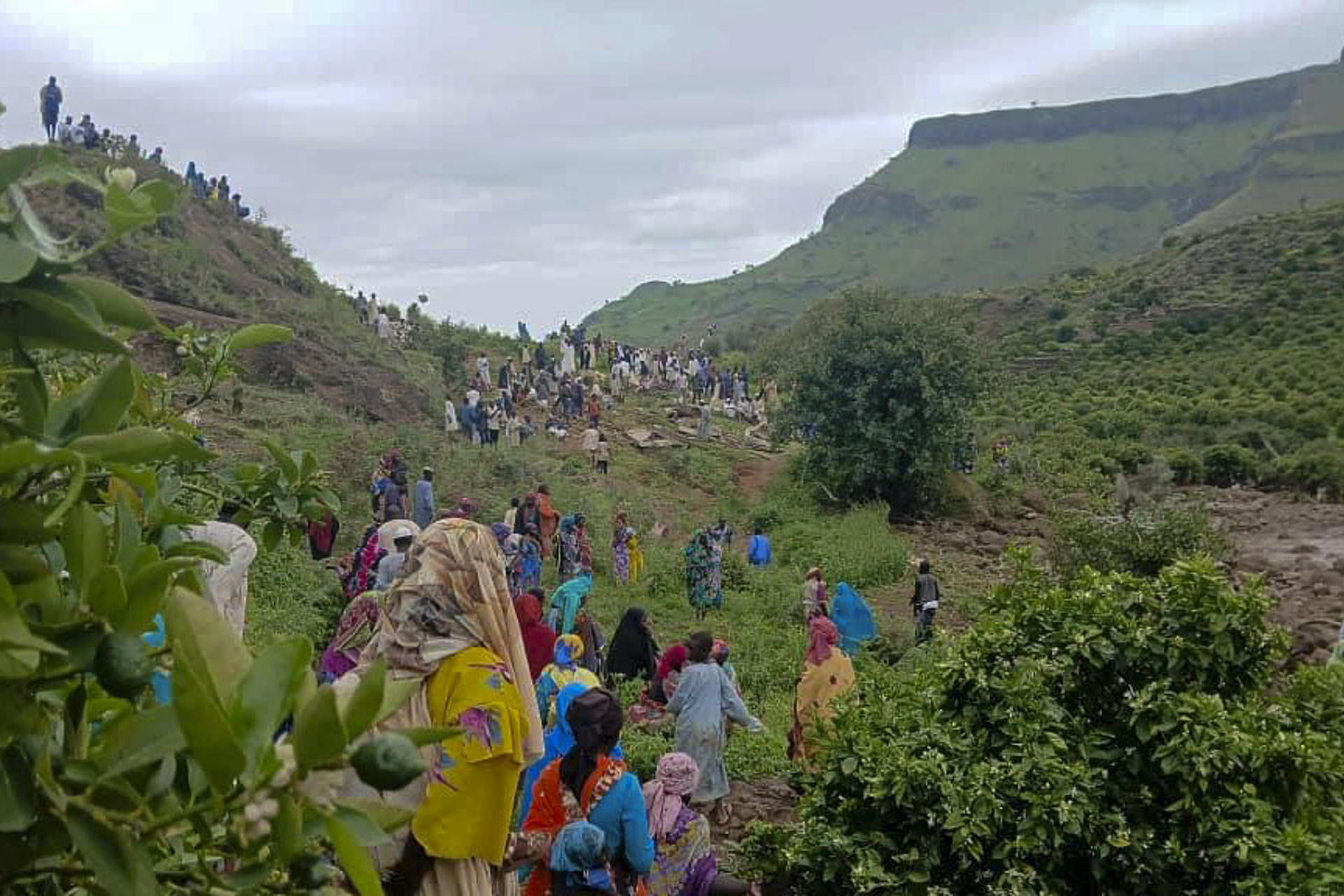 Deslizamiento de tierra en Sudán dejó al menos 1,000 muertos