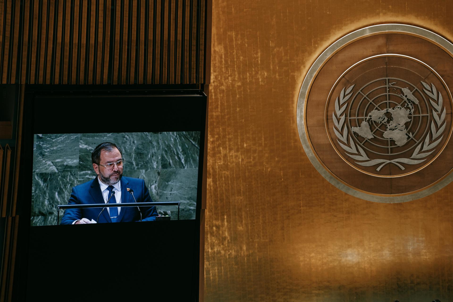 Venezuela acusa a Trump de “escandaloso” discurso al atacar la Carta de Naciones Unidas