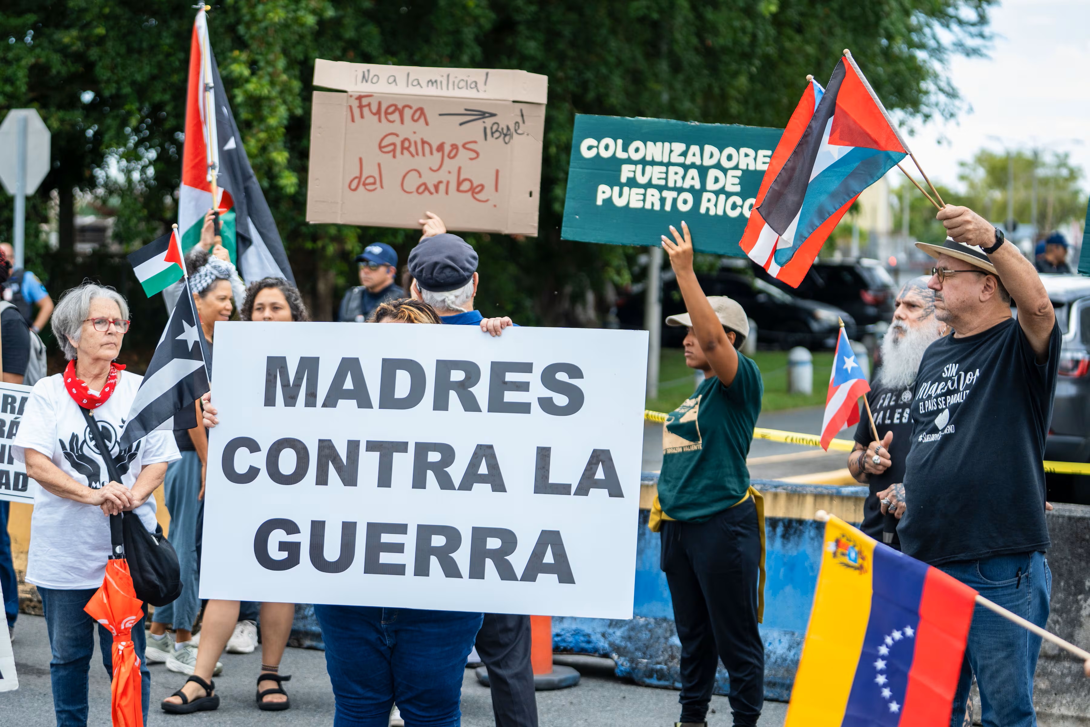 Protestan en Puerto Rico contra ejercicios militares de EE UU