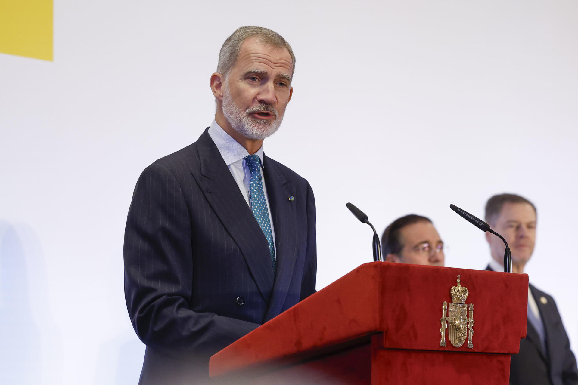 Felipe VI denuncia en Egipto el "brutal" sufrimiento en Gaza