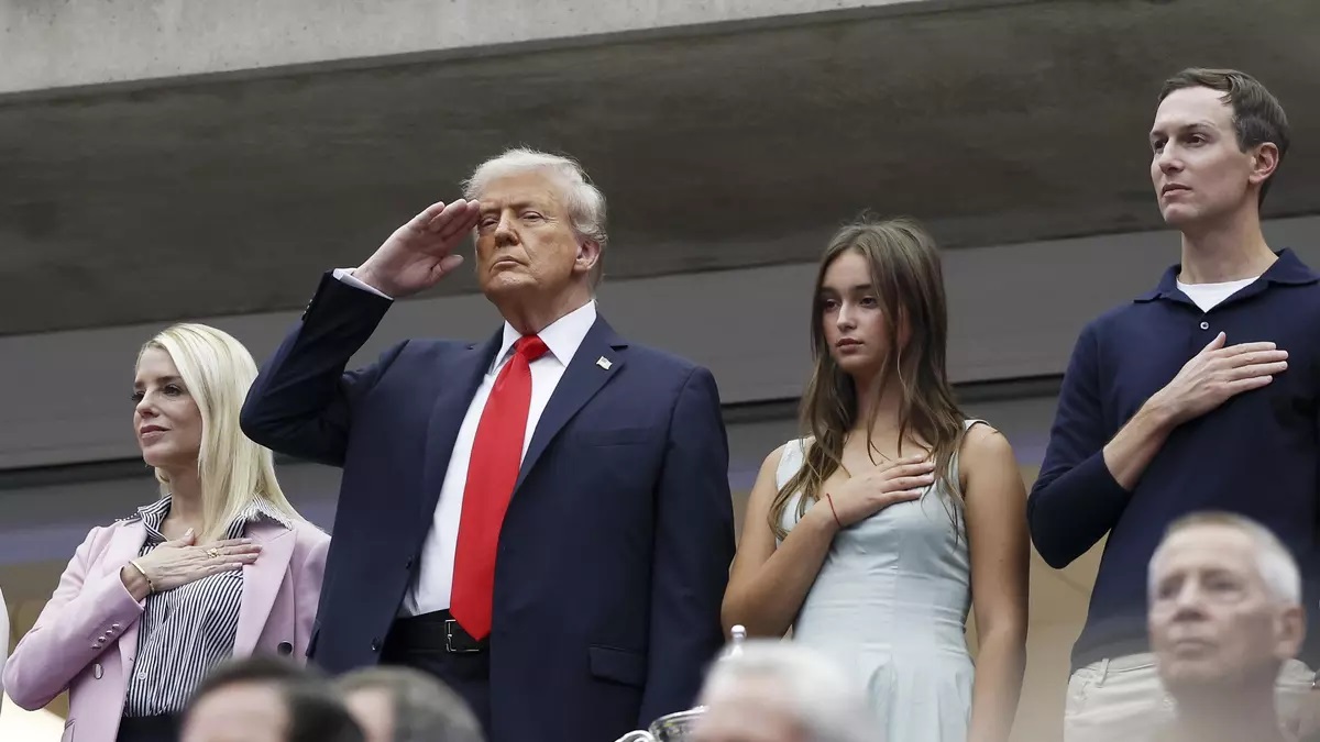 Trump es abucheado por espectadores en la final del US Open de tenis