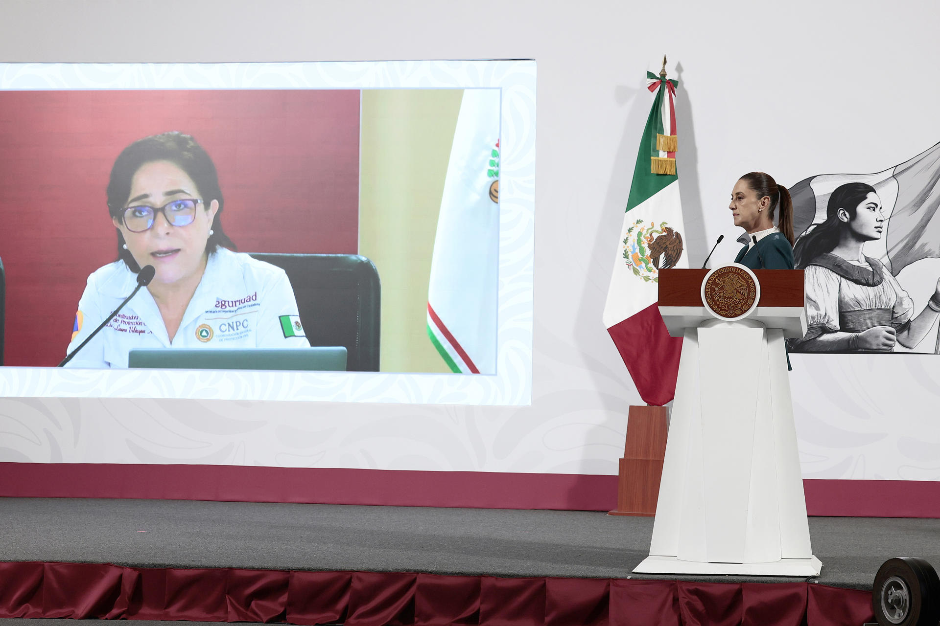 México reporta 64 muertos y 65 desaparecidos tras lluvias torrenciales