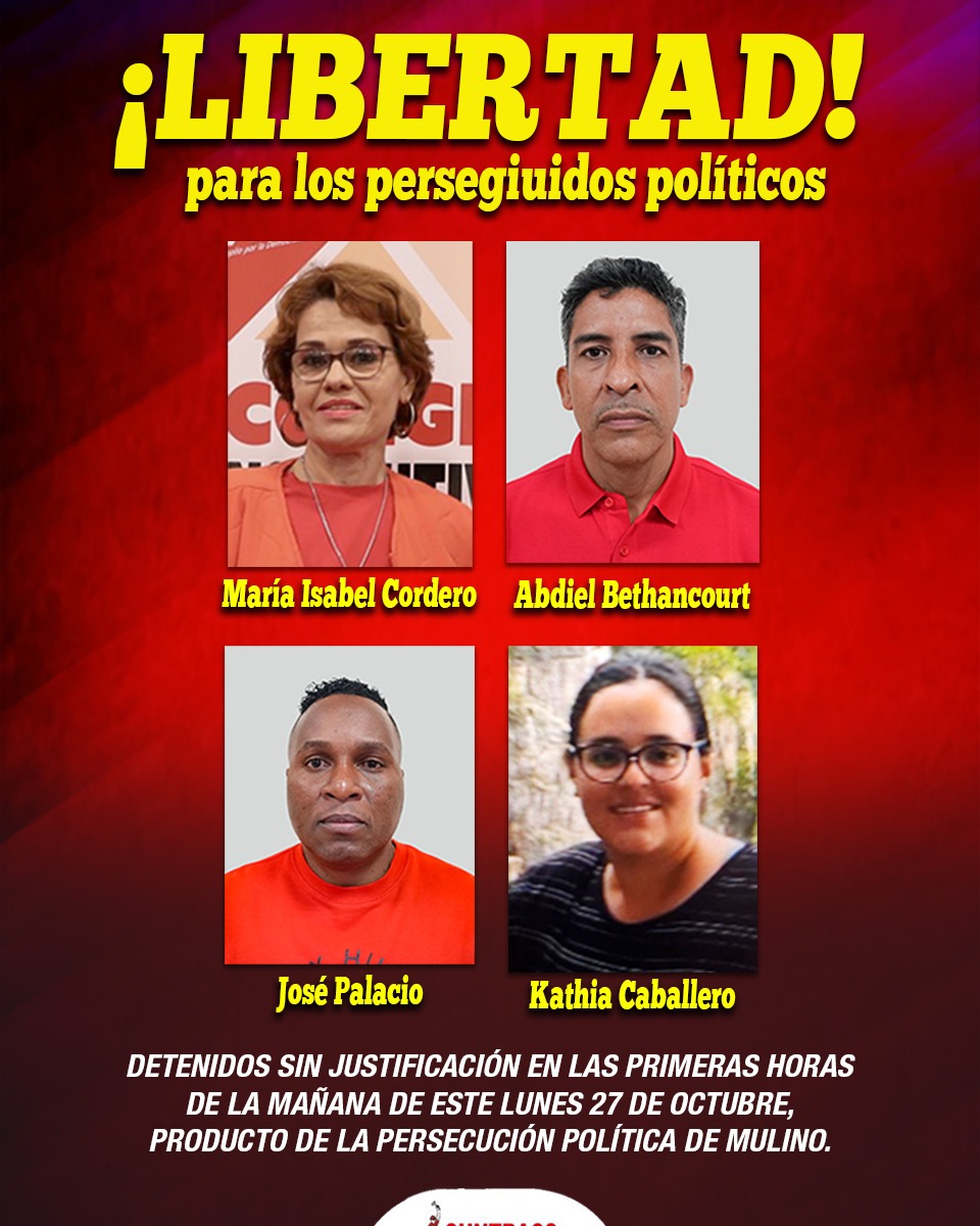 Juez concede medidas cautelares a los cuatro detenidos tras operativos del Ministerio Público