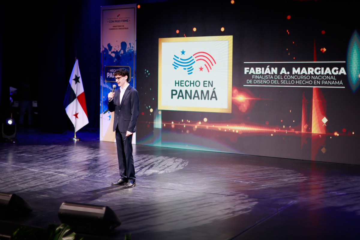 Revelan nuevo logo ganador del sello "Hecho en Panamá" que identificará al país