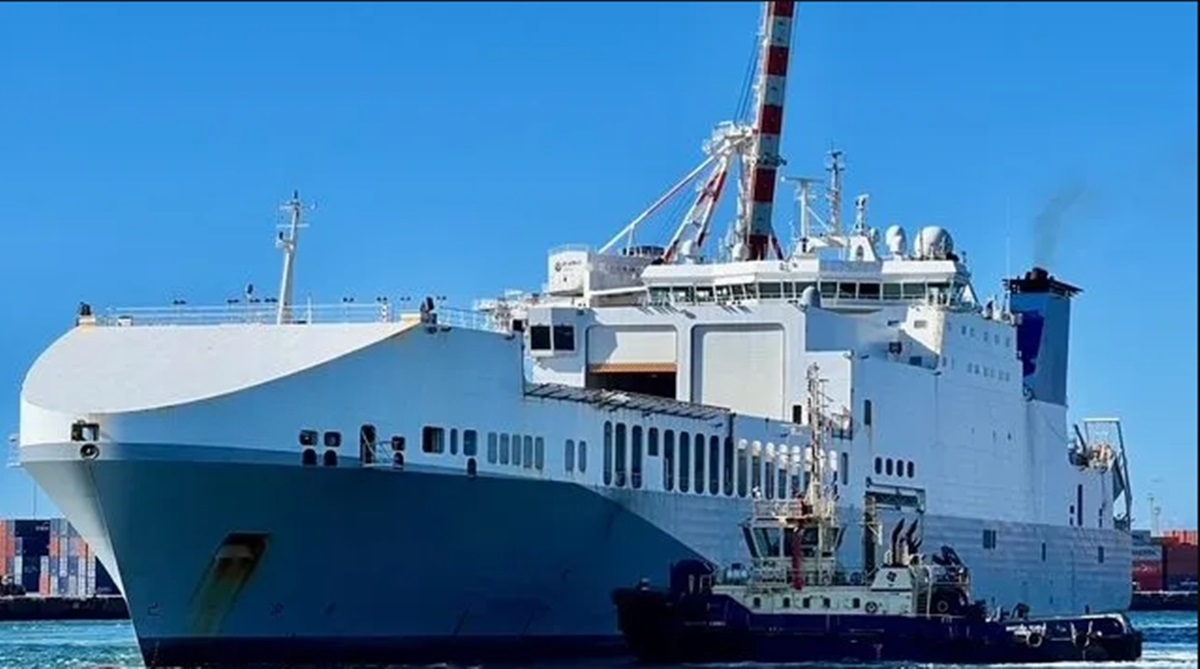 Buque "fantasma" para transportar operadores especiales estadounidenses que se sumó al despliegue en el Caribe