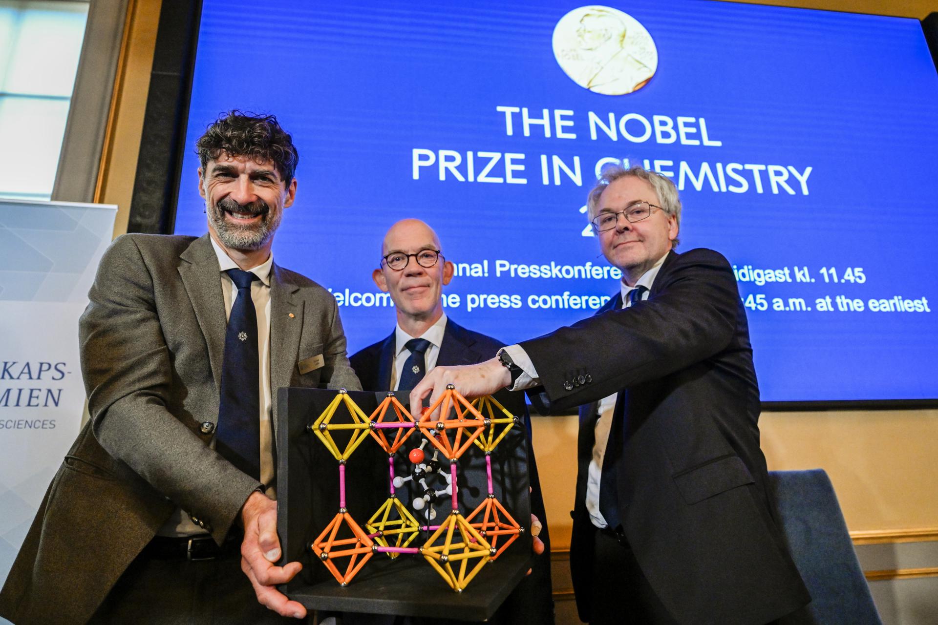 Nobel de Química premia el desarrollo de un nuevo tipo de arquitectura molecular