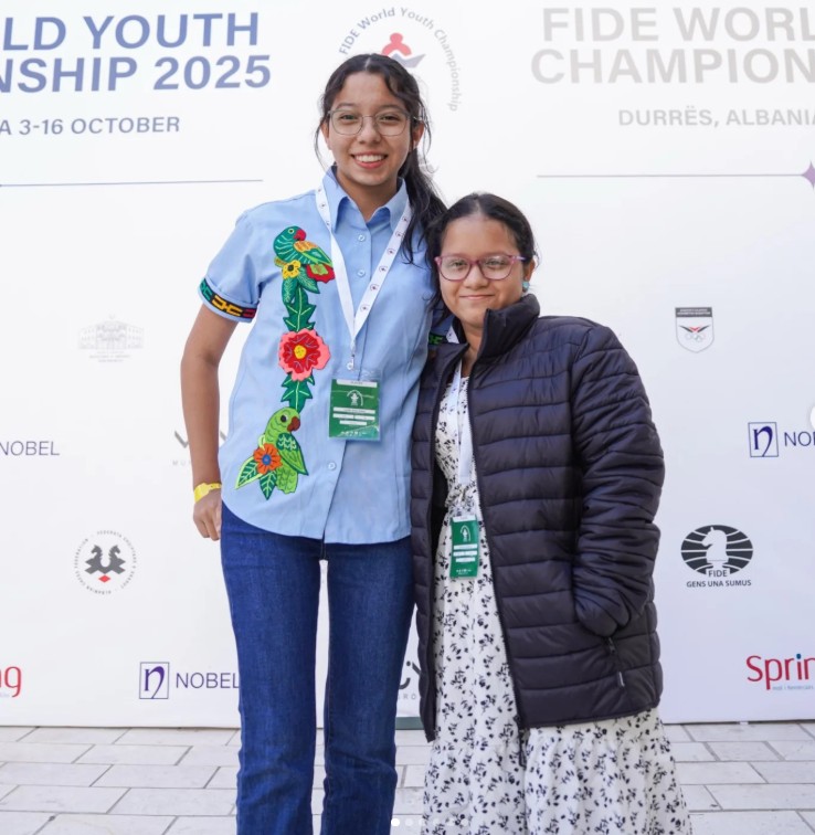 Panameñas empiezan con victoria en Mundial Juvenil de Ajedrez