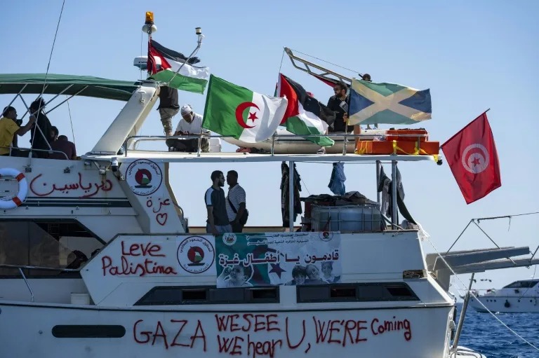 Israel comienza la intercepción de la flotilla rumbo a Gaza