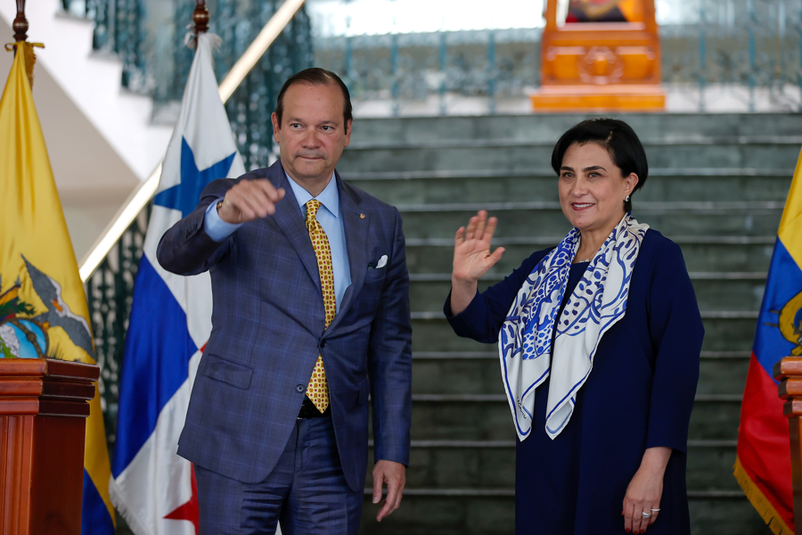 Panamá y Ecuador acuerdan combatir juntos el crimen organizado