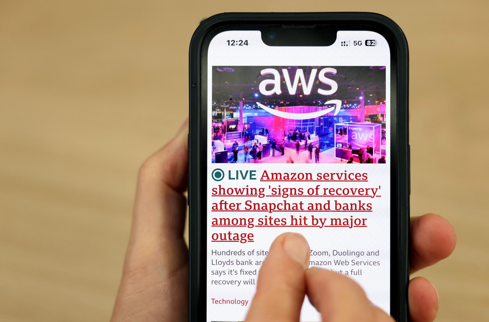 Amazon vuelve a sufrir incidencias y toma medidas adicionales para recuperar sus servicios
