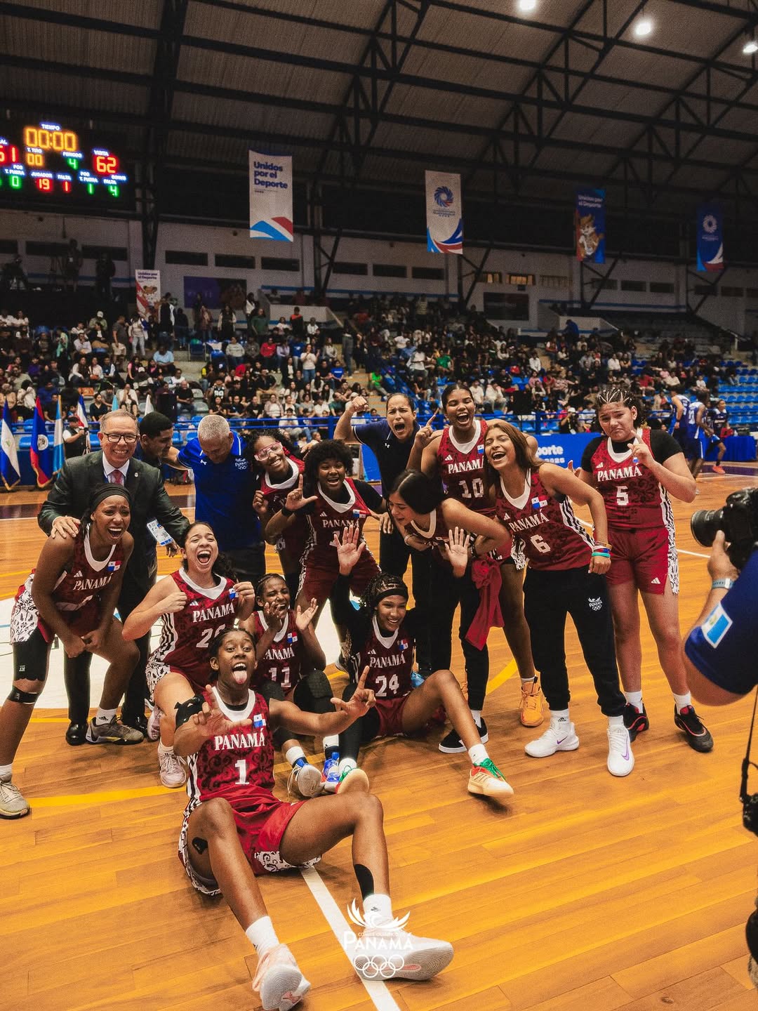 Panamá venció por un punto a Costa Rica y conquistó el oro en baloncesto femenino