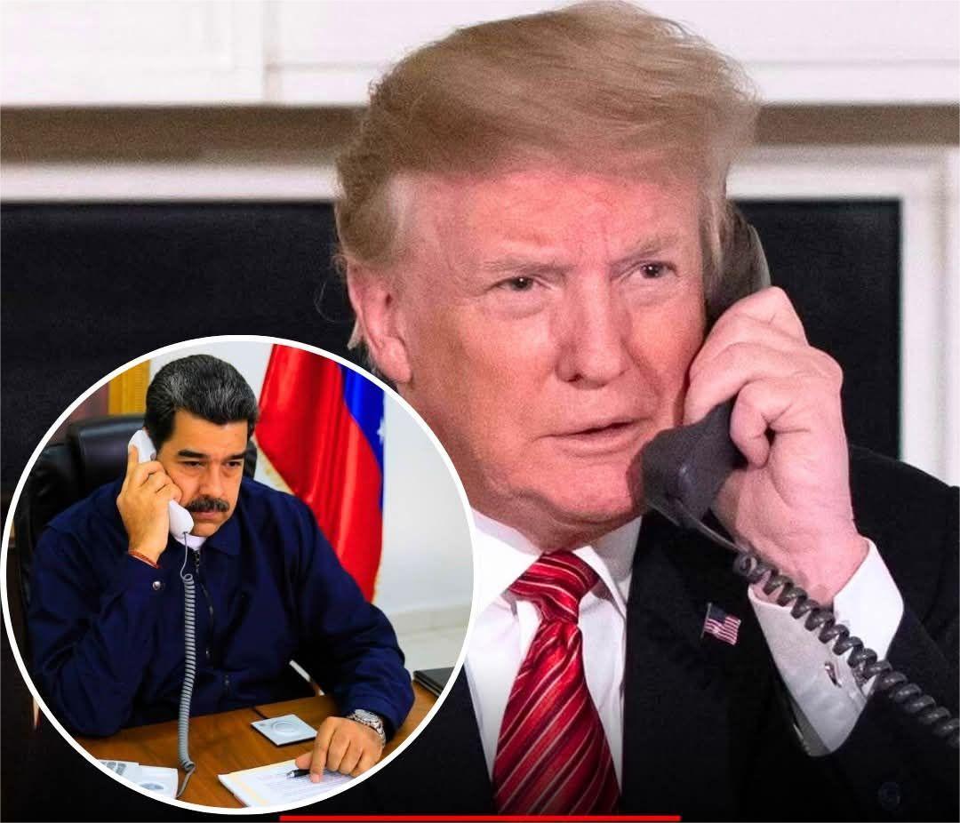 Trump habría sostenido llamada privada con Nicolás Maduro para discutir posible reunión en EE UU
