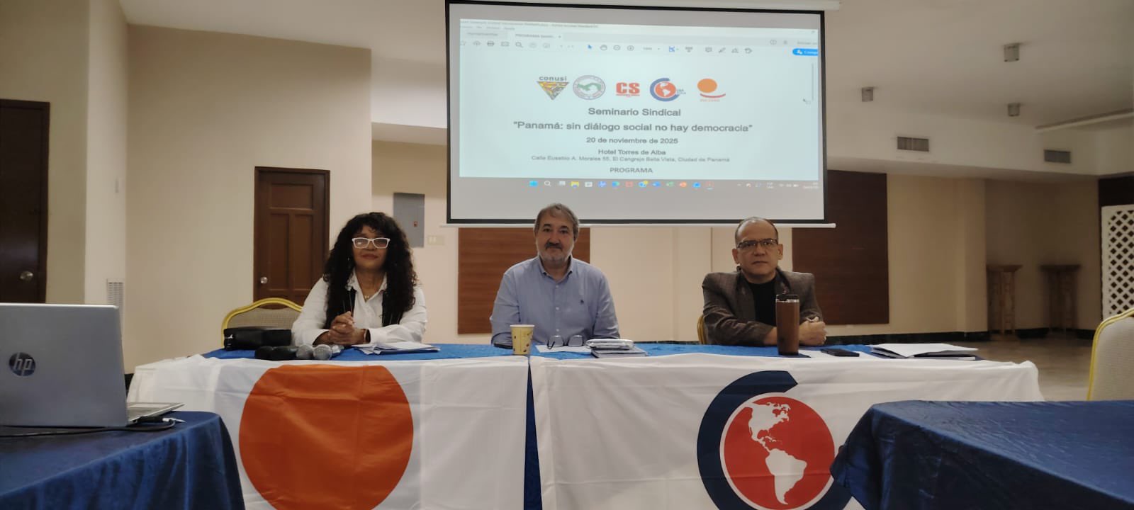 Sindicatos de la región denuncian deterioro de derechos laborales en Panamá