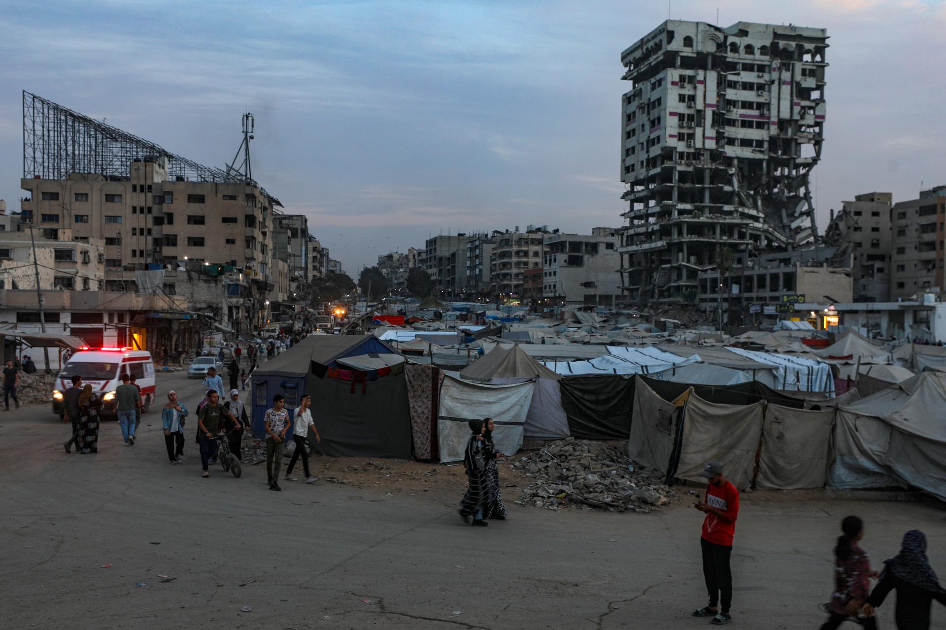 Hamás pide entrada de ayuda urgente en Gaza con llegada del invierno