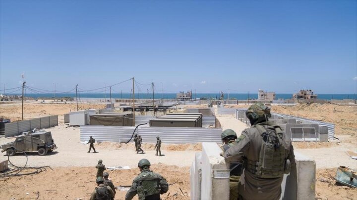 Así será la base militar que EE UU planea construir en la frontera entre Gaza e Israel