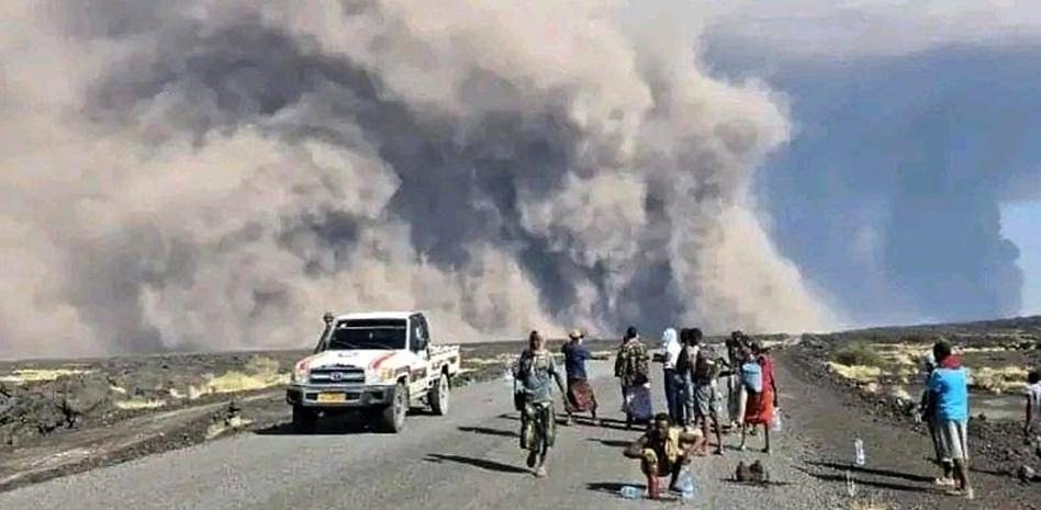 Entra en erupción un volcán en Etiopía que llevaba más de 10,000 años de inactividad