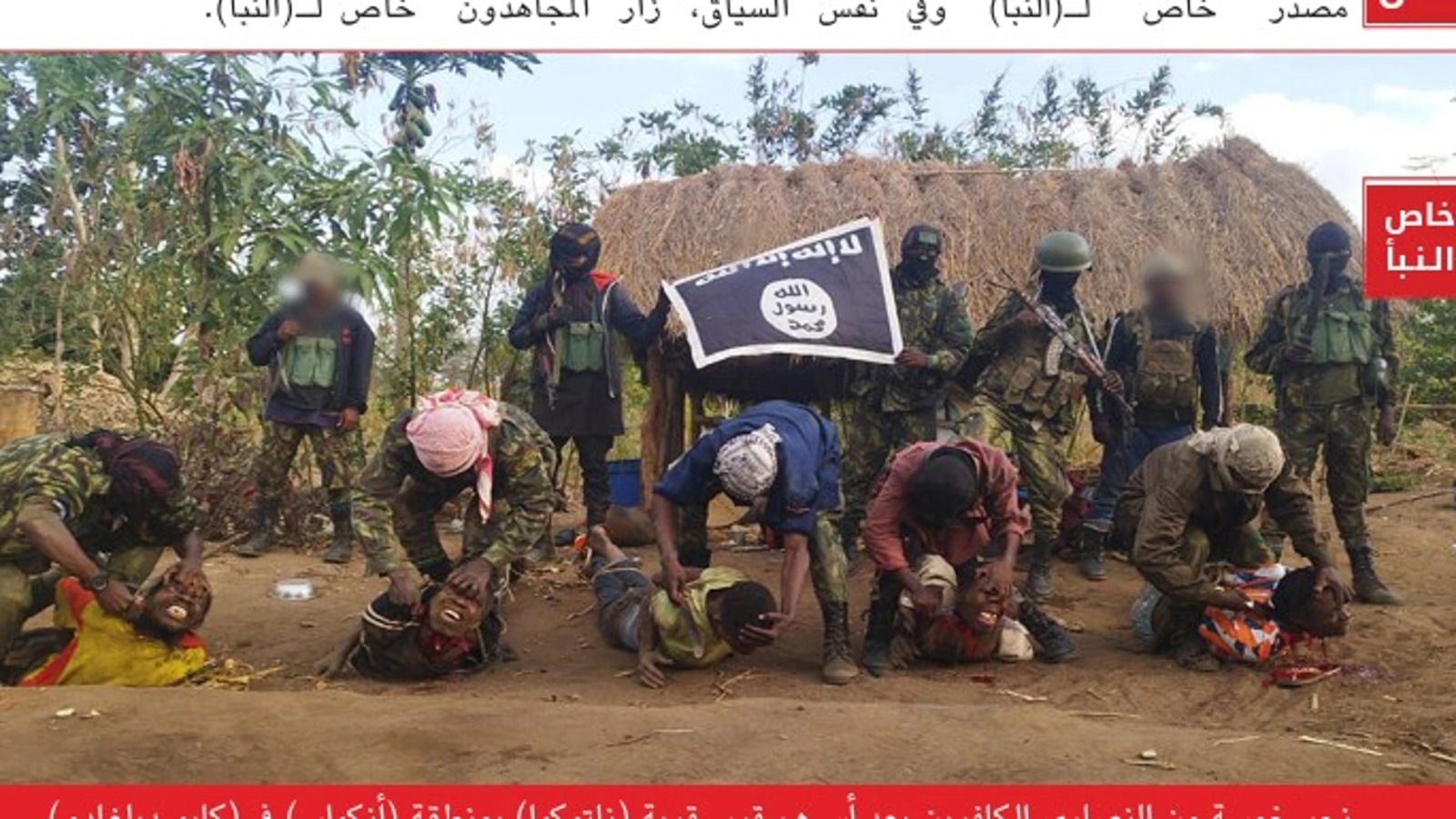 Estado Islámico publica fotografía de un cristiano cuando es degollado en Mozambique