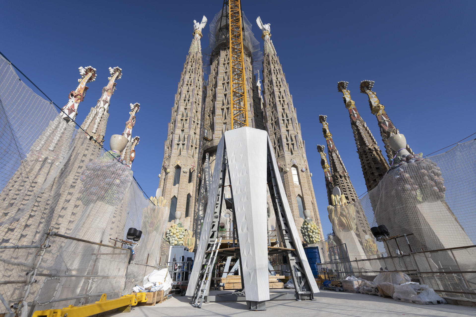 La Sagrada Familia de Barcelona ya es la iglesia más alta del mundo