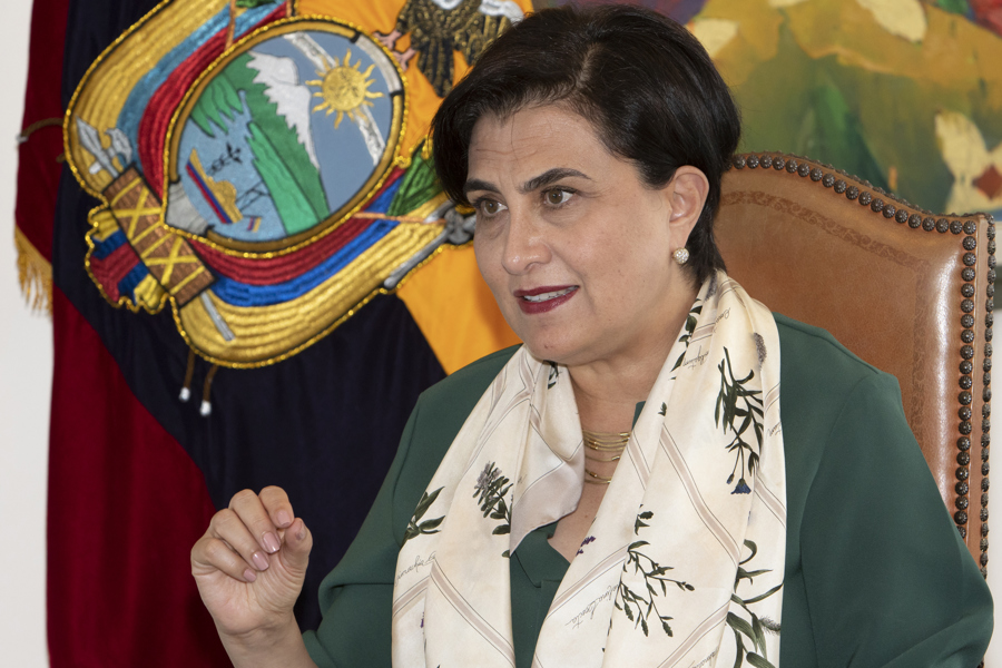 Ecuador impulsa una diplomacia económica y de seguridad para atraer inversiones