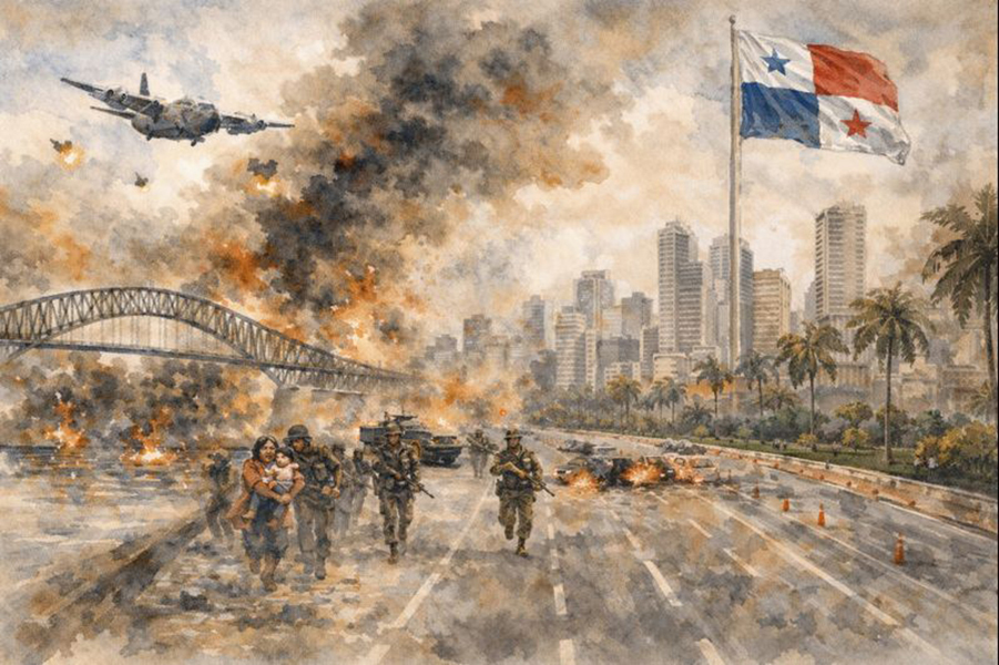 Invasión de Estados Unidos a Panamá, 20 de diciembre de 1989